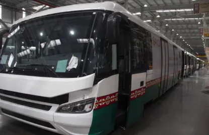 Picture of Airport Ground Equipment Electric Bus Airport Shuttle Bus